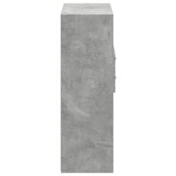 Berkfield Home Highboard Concrete Grey 80x42.5x124 cm Engineered Wood - thumbnail 5