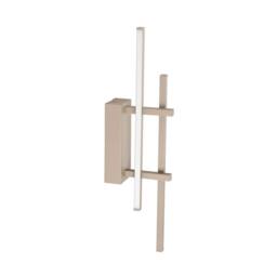 Eglo Trepiliano Aluminium & Steel Modern LED Linear Wall Light, Sandy in Beige - thumbnail 2