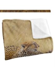 Wild Wings African Cats 2 Silky Touch Super Soft Throw Blanket 152 X 127 cm in White - thumbnail 3