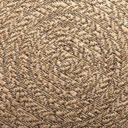 Berkfield Home Rug 160x230 cm Jute Look Indoor & Outdoor in Brown - Size: 100 cm diameter - thumbnail 5