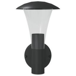 Berkfield Home Outdoor Wall Lights 2pcs Black Stainless Steel - thumbnail 4