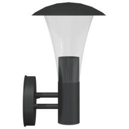 Berkfield Home Outdoor Wall Lights 2pcs Black Stainless Steel - thumbnail 5