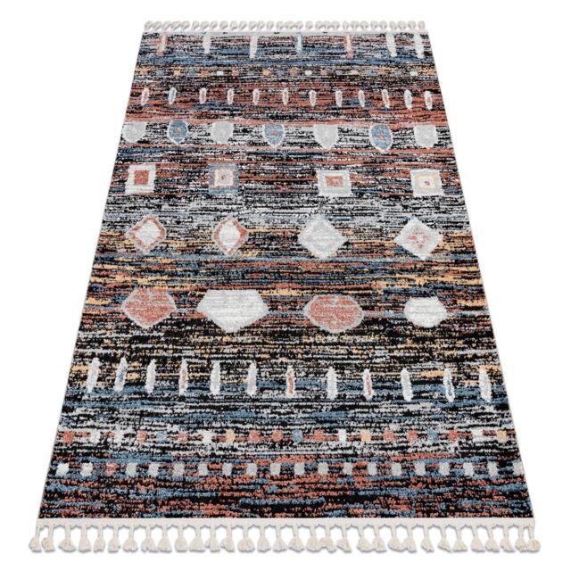 RugsX Modern Belle Rug in Black - Size: 140 cm x 190 cm - image 1