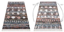 RugsX Modern Belle Rug in Black - Size: 140 cm x 190 cm - thumbnail 3
