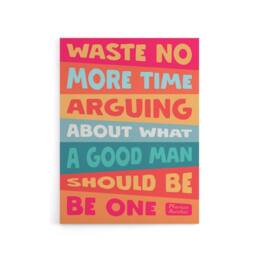 "Artery8 Marcus Aurelius Ispirational Quote Be A Good Man Canvas Wall Art Print - Size: W18"" x H24""" - thumbnail 1