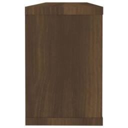 Berkfield Home Wall Cube Shelves 6 pcs Brown Oak 60x15x23 cm Engineered Wood - Size: 60 x 15 x 23 cm - thumbnail 5