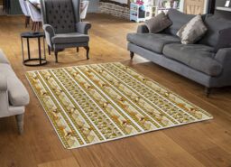 Benjamin Tate Design Ornament Of Ancient Egypt To The Frescoes Rug in Natural - Size: Large - thumbnail 2
