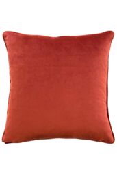 Evans Lichfield Mirrored Robin Watercolour Printed Piped Cushion in Orange - Size: 43 cm x 43 cm - thumbnail 2