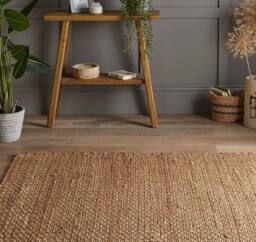 Esselle Salford Chunky Jute Rug in Natural - Size: 120 cm x 170 cm - thumbnail 5