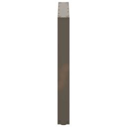 Berkfield Home Coffee Table Legs U-Shaped 2 pcs Natural Steel 90x(72-73) cm Steel in Brown - thumbnail 6