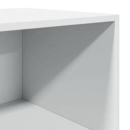Berkfield Home Highboard White 40x41x185 cm Engineered Wood - Size: 40 x 41 x 185 cm - thumbnail 7