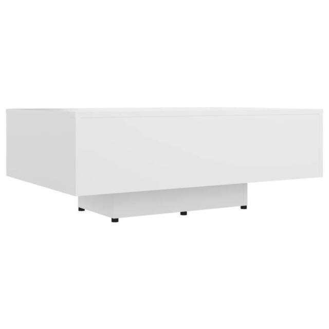 Berkfield Home Coffee Table White 85x55x31 cm Engineered Wood - Size: 85 x 55 x 31 cm - image 1