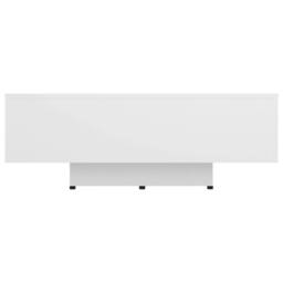 Berkfield Home Coffee Table White 85x55x31 cm Engineered Wood - Size: 85 x 55 x 31 cm - thumbnail 3