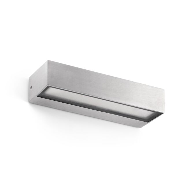 Netlighting Toluca LED Outdoor Wall Light Aluminium IP65 in Grey - image 1
