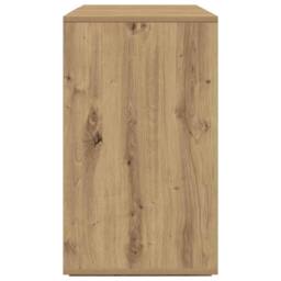Berkfield Home Oak Sideboard Artisan Oak Wood Composite 135 x 41 x 75 cm in Brown - thumbnail 7