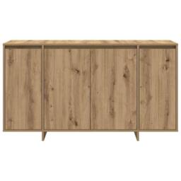 Berkfield Home Oak Sideboard Artisan Oak Wood Composite 135 x 41 x 75 cm in Brown - thumbnail 6