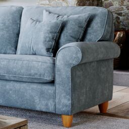 The Great Sofa Company Flora Large Sofa Glory Steel in Dark Blue - thumbnail 3