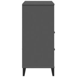 Berkfield Home Bookcase VIKEN Anthracite Grey 80x40x90 cm Engineered Wood in Dark Grey - Size: 80 x 40 x 90 cm - thumbnail 7
