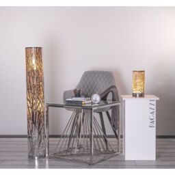 Pagazzi Mason 2 Light Polished Chrome Floor Lamp in Silver - thumbnail 6