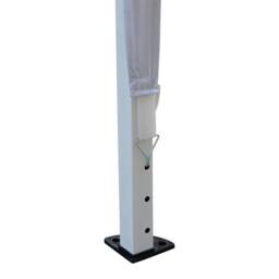 Matteo 3x3m Pop Up Gazebo - Height Adjustable Outdoor Event Shelter - White - thumbnail 7