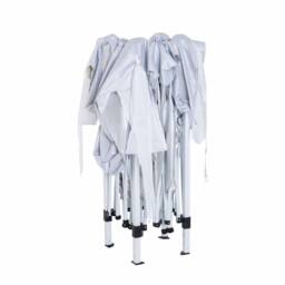 Matteo 3x3m Pop Up Gazebo - Height Adjustable Outdoor Event Shelter - White - thumbnail 8