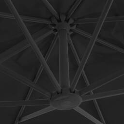 Berkfield Home Outdoor Umbrella with Portable Base Anthracite in Dark Grey - thumbnail 5