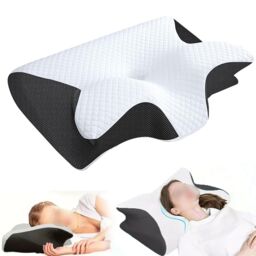 Hinsinc Ergonomic Memory Foam Pillow For Neck Shoulder Pain Relief - thumbnail 1