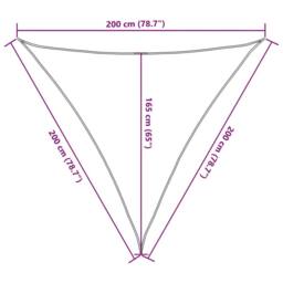 Berkfield Home Sun Shade Sail Terracotta 2x2x2 m 100% Polyester Oxford - thumbnail 9