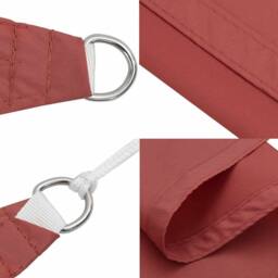 Berkfield Home Sun Shade Sail Terracotta 2x2x2 m 100% Polyester Oxford - thumbnail 6