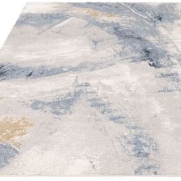 The Rug Shop UK Modern Blue Luxurious Machine Made Easy to clean Area Rug - Size: 200 cm x 290 cm - thumbnail 3