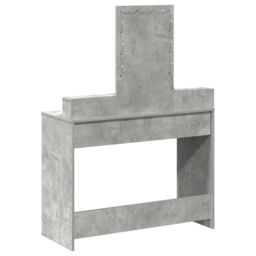 Berkfield Home Dressing Table with LED Lights¬†Concrete Grey 100x41x140 cm - Size: 100 x 41 x 140 cm - thumbnail 7