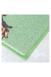Artsy Mats Highland Cow Doormat in Green - Size: 40 cm x 70 cm - thumbnail 2