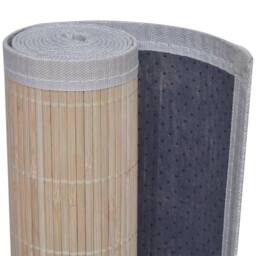 Berkfield Home Rectangular Natural Bamboo Rugs 2 pcs 120x180 cm in Beige - Size: 100 cm diameter - thumbnail 5