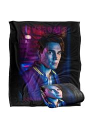 Warner Brothers Riverdale Silky Touch Super Soft Throw Blanket 152x127cm in White - Size: 152x127 cm - thumbnail 2