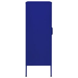 Berkfield Home Storage Cabinet Navy Blue 80x35x101.5 cm Steel - thumbnail 5