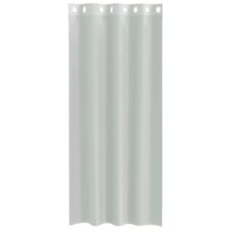 Berkfield Home Voile Curtains with Grommets 2 pcs Light Grey 140x225 cm - thumbnail 4