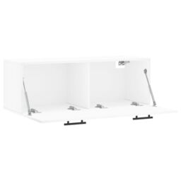 Berkfield Home Wall Cabinet White 100x36.5x35 cm Engineered Wood - thumbnail 6