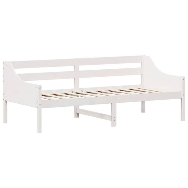 Berkfield Home Beautiful Day Bed without Mattress White 90x200 cm Solid Wood Pine - image 1