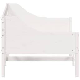 Berkfield Home Beautiful Day Bed without Mattress White 90x200 cm Solid Wood Pine - thumbnail 5