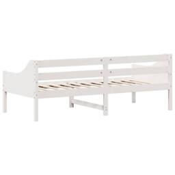 Berkfield Home Beautiful Day Bed without Mattress White 90x200 cm Solid Wood Pine - thumbnail 6
