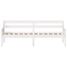 Berkfield Home Beautiful Day Bed without Mattress White 90x200 cm Solid Wood Pine - thumbnail 4