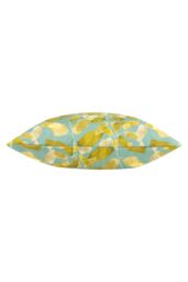 Wylder Tropics Lorena Water & UV Resistant Reversible Outdoor Cushion in Aqua - Size: 43 cm x 43 cm - thumbnail 2