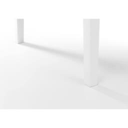 Cheshire Premium Takumi 114cm Dining Table - Satin White - thumbnail 3