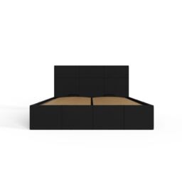 GFW Side Lift Ottoman Storage Bed in Black - Size: King - thumbnail 7