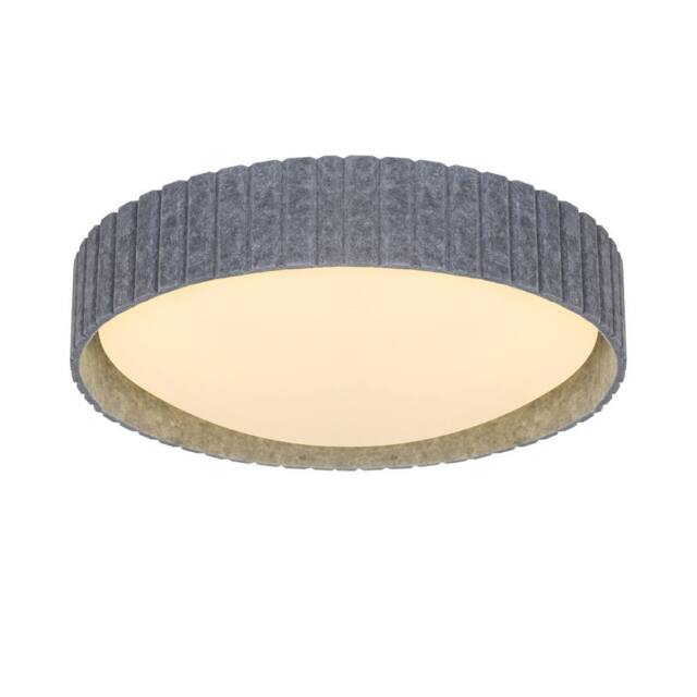 Nordlux Corato Ceiling Light Grey Plastic Hallway E14 Mains 42cm - image 1