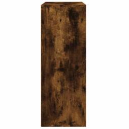 Berkfield Home Sideboard Smoked Oak 60x31x84 cm Engineered Wood in Brown - Size: 60 x 31 x 84 cm - thumbnail 6