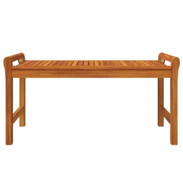 Berkfield Home Beautiful Coffee Table 100x50x50 cm Solid Wood Acacia in Brown - Size: 100 x 50 x 50 cm - image 1