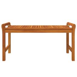 Berkfield Home Beautiful Coffee Table 100x50x50 cm Solid Wood Acacia in Brown - Size: 100 x 50 x 50 cm - thumbnail 1