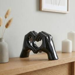 Garden Greatness Urban Black Love Hands Ornament - Size: 1 Pack - thumbnail 2