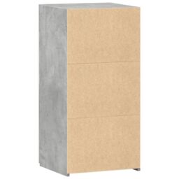Berkfield Home Sideboard Concrete Grey 45x42.5x93 cm Engineered Wood - thumbnail 6